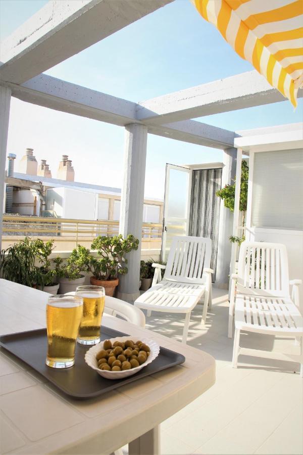 La Perla Apartment, Paradis Park, La Pineda - Atico 1ª Linea - Solarium - Wifi - Piscina Esterno foto